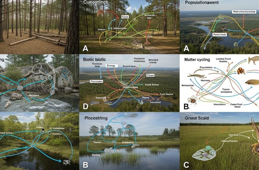 Ecologia Interativa: Fluxo de Energia e Ciclos da Vida