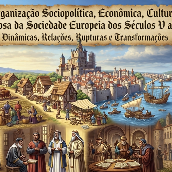 A Organização Sociopolítica, Econômica, Cultural e Religiosa da Sociedade Europeia dos Séculos V ao XV
