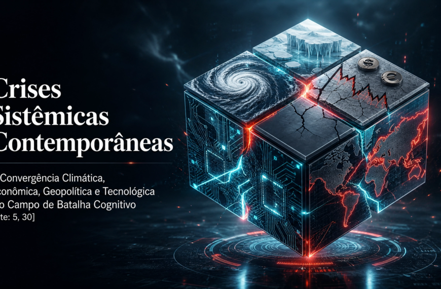 Crises Sistêmicas Contemporâneas: A Convergência Climática, Econômica, Geopolítica e Tecnológica e o Campo de Batalha Cognitivo