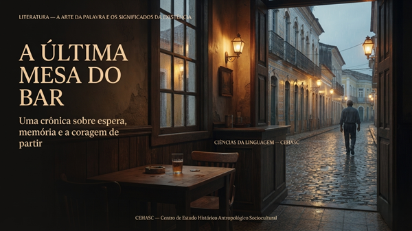 Crônica: A Última Mesa do Bar
