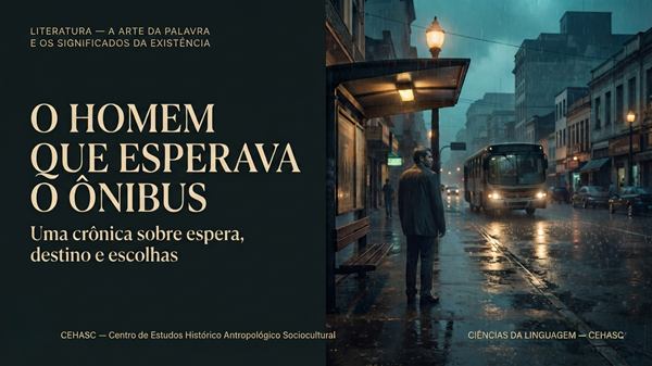 Crônica O Homem que Esperava o Ônibus