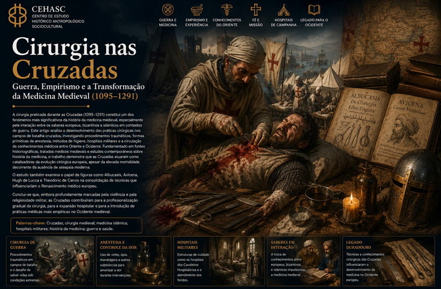 Cirurgia nas Cruzadas
