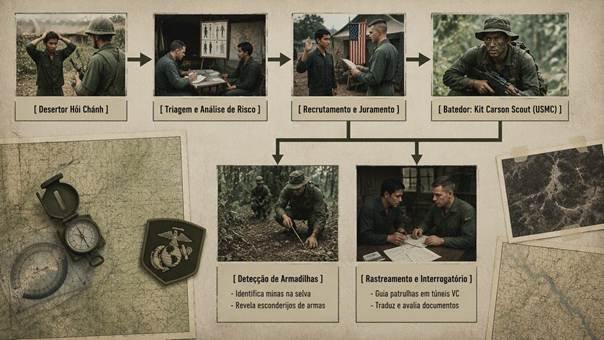 O fluxo Hồi Chánh → Kit Carson Scout.